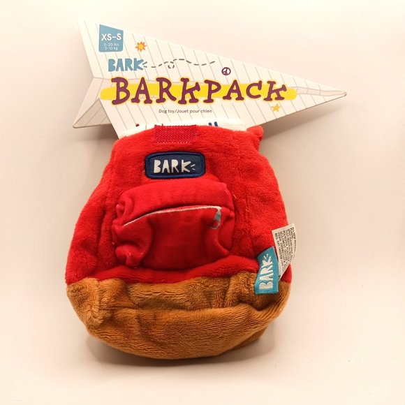 Barkbox Small Pets Barkbox Back To School Barkpack Dog Squeaker Toy
